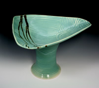 Triangle Pedestal Bowl - Click to Enlarge